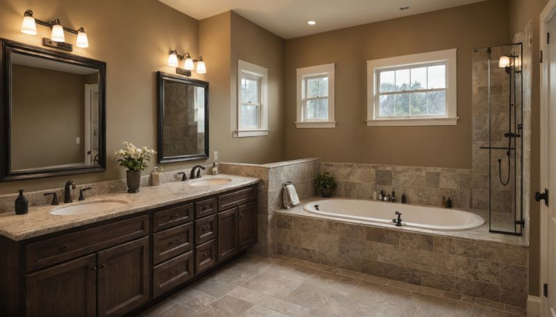 Updated Bathroom with Modern Fixtures